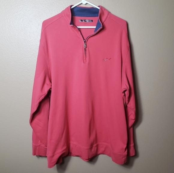 Greg Norman Golf Cotton Half-zip Pullover-Size XXL - Picture 1 of 6